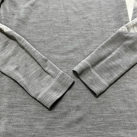 Smartwool Gray Merino 250 Crossover Neck Top - Picture 9 of 9